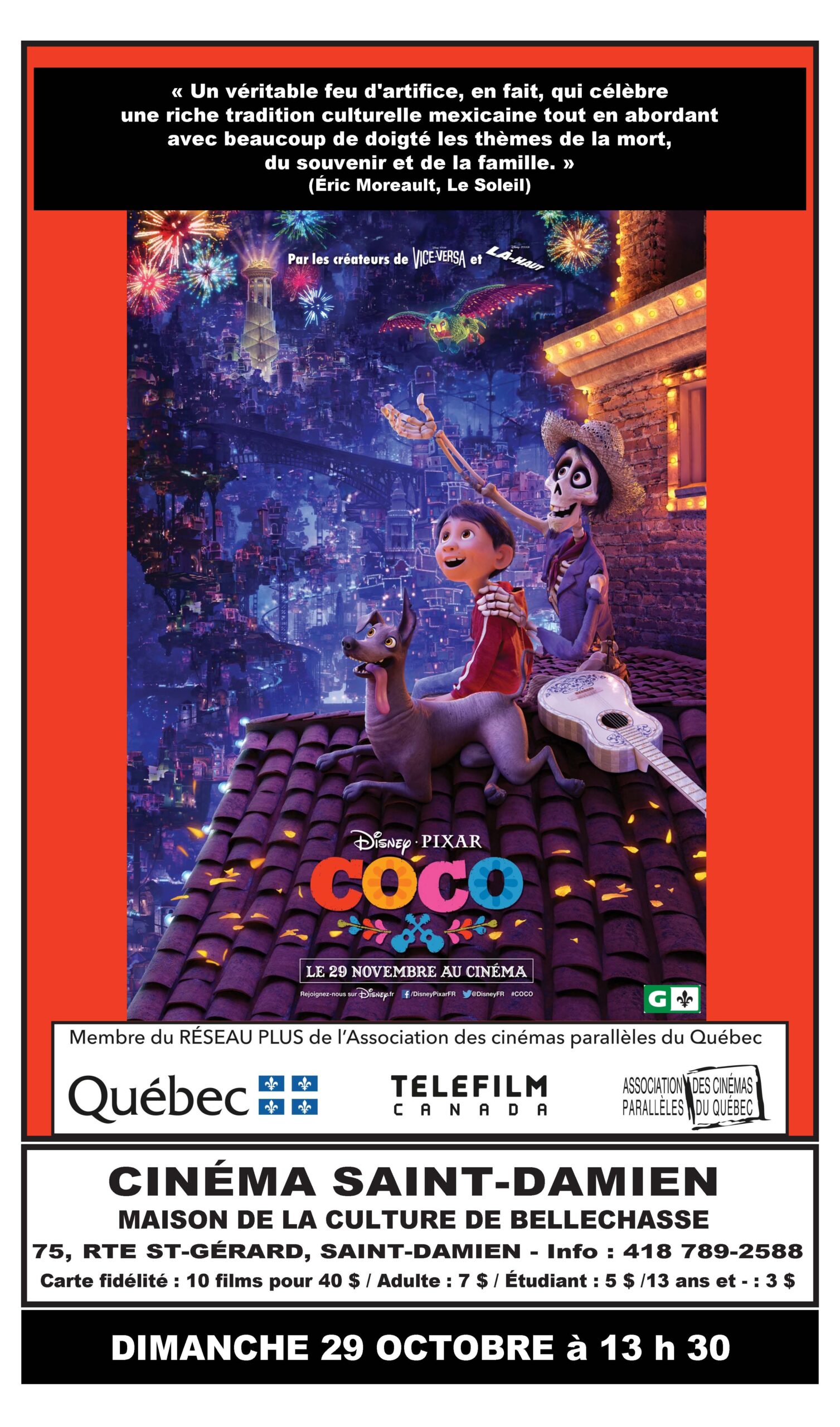 2200_AFF_Coco La Maison de la Culture de Bellechasse